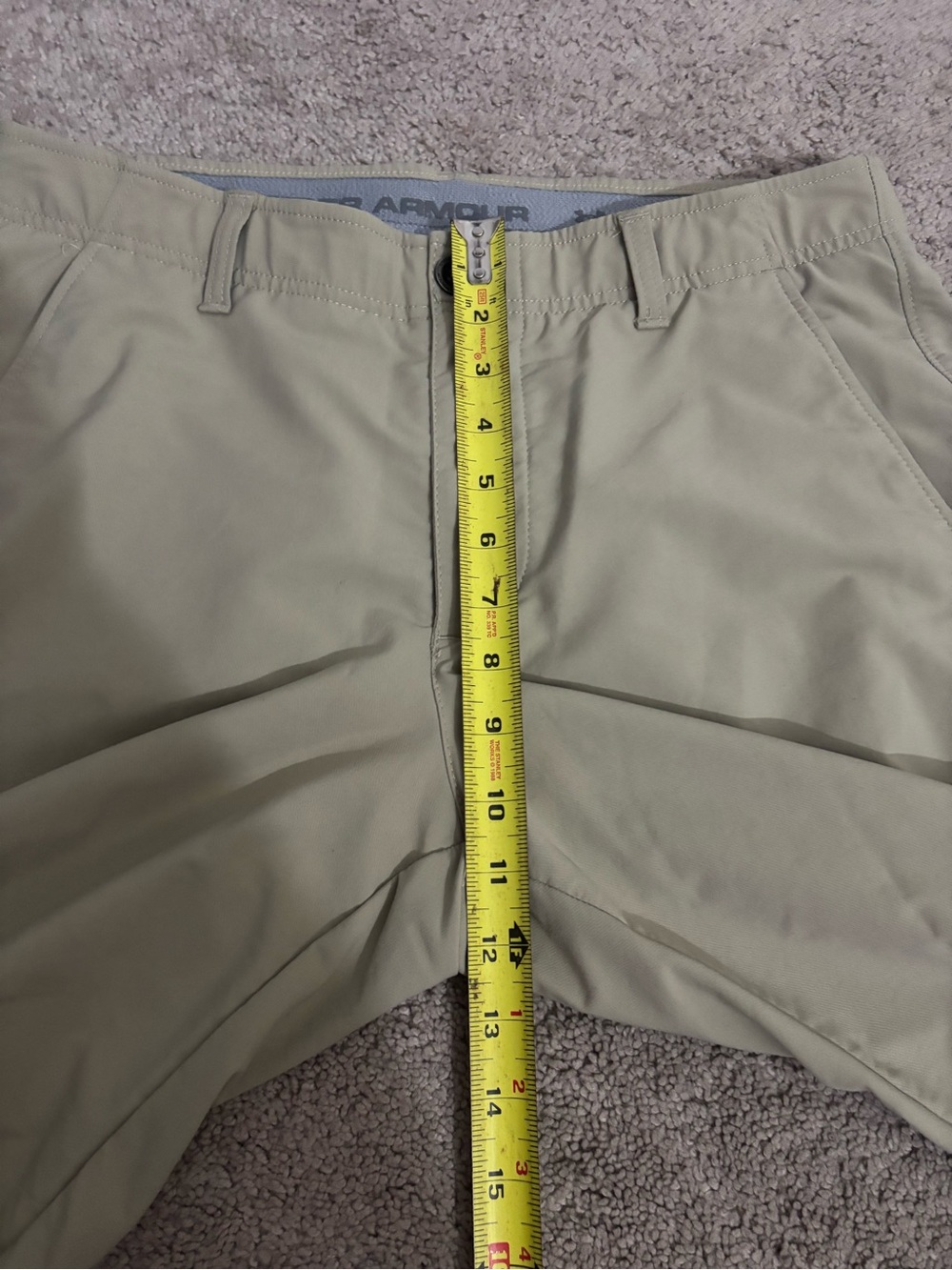 Under Armour Match Play Golf Pants
Men Beige Straight Leg Nylon
Blend Stretch - Picture 15 of 15